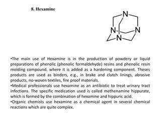  Hexamine: Un Efficiente Stabilizzatore per Resine e un Potente Componente di Prodotti Farmaceutici?